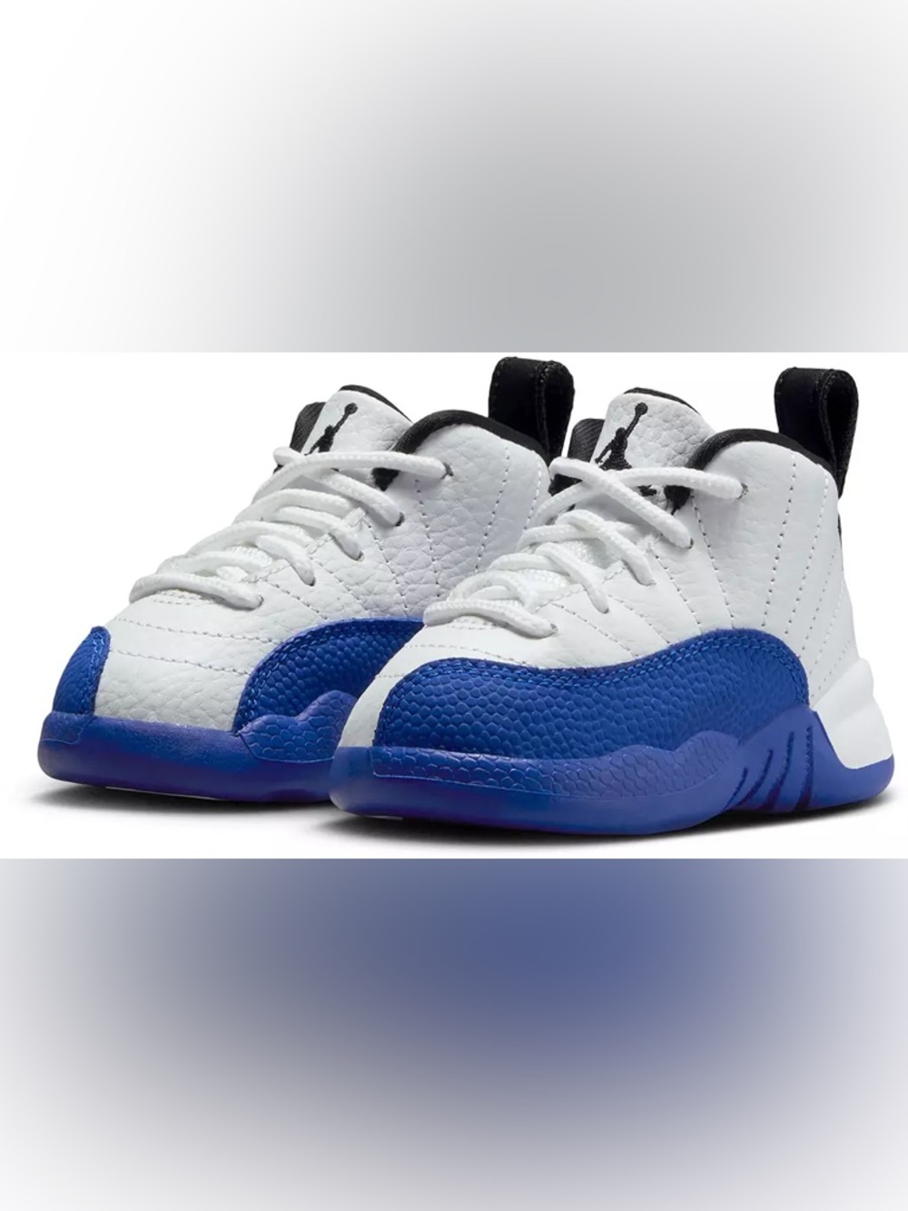 Air Jordan Baby 12 Retro Basketball Shoes in Blueberry 5C